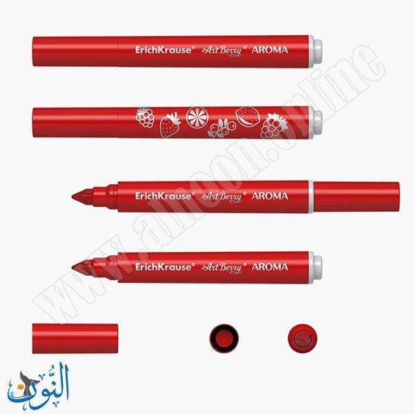 الوان فلوماستر 10 لون عملاق برائحة الفاكهه ErichKrause AROMA