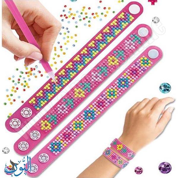 طقم ثلاث اساور ماسية للفنون اليدوية