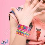 طقم ثلاث اساور ماسية للفنون اليدوية