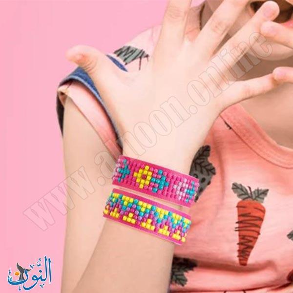 طقم ثلاث اساور ماسية للفنون اليدوية