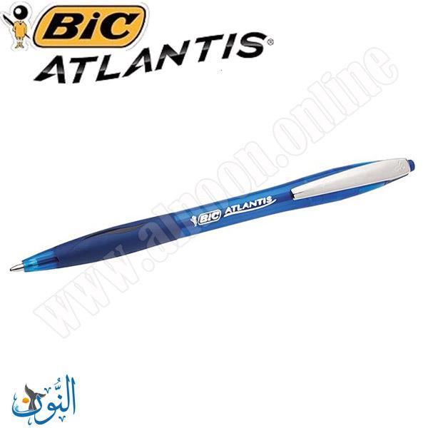 قلم حبر جاف ازرق  1.0 BIC Atlantis BL1