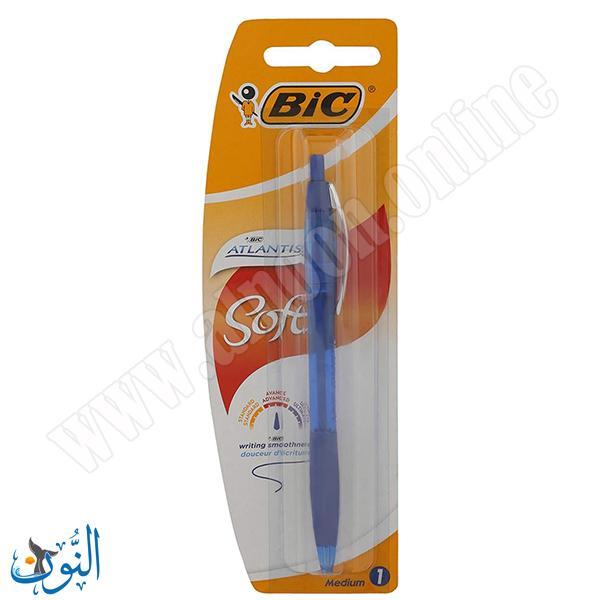قلم حبر جاف ازرق  1.0 BIC Atlantis BL1