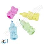 اقلام تحديد 5 لون شكل دب