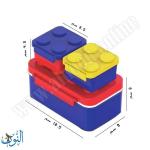 علبة طعام BLOCKS SNACKS