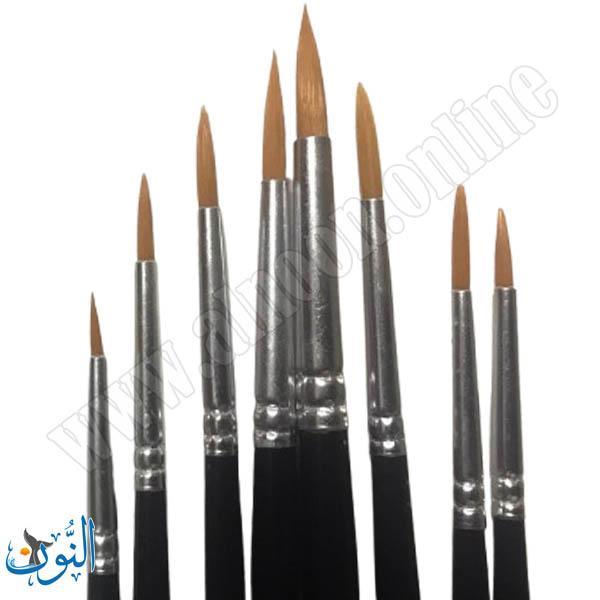 طقم 8 فراشي رسم ROYAL ART