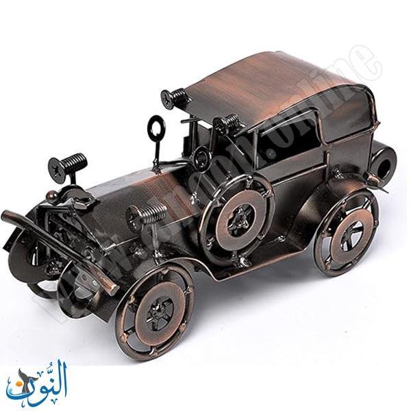 مجسم معدني شكل سيارة كلاسيكية 21 سم