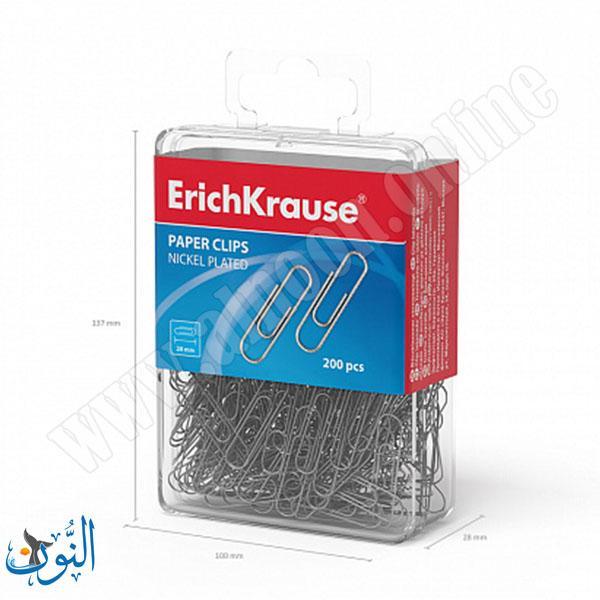 علبة مشابك ورق 28 ملم ErichKrause