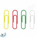 علبة مشابك ورق ملونة 28 ملم ErichKrause