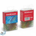 علبة مشابك ورق ملونة 28 ملم ErichKrause