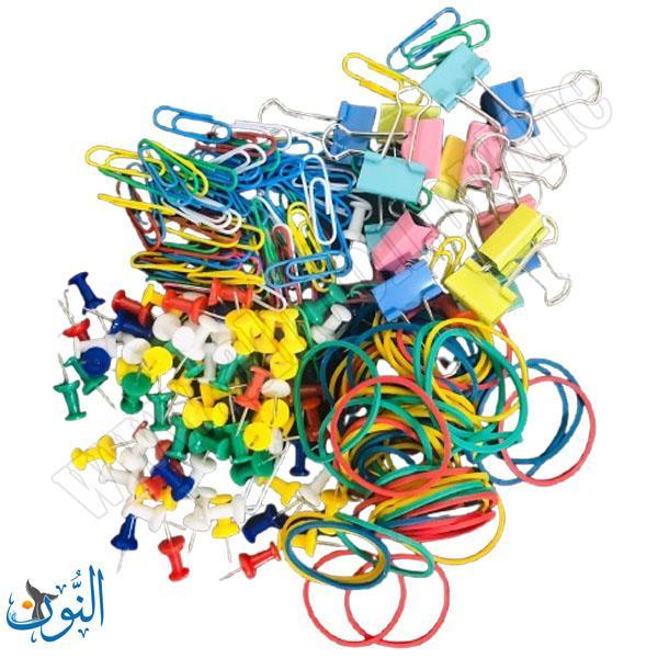 طقم مشابك علبة بلاستيك COMIX