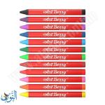 الوان شمعية 12 لون ErichKrause WAX CRAYONS
