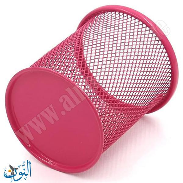 كأس أقلام معدني شبك