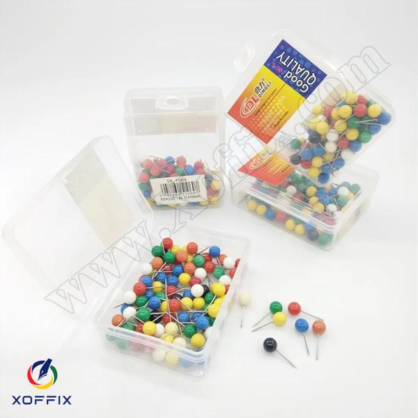 دبوس لوح خارطة رأس مدور