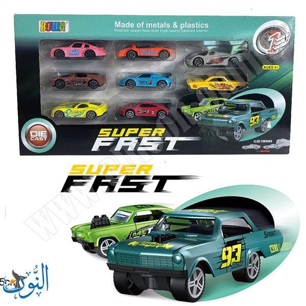 طقم 8 سيارات انزلاق BOWA 8886