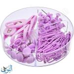 طقم مشابك و دبابيس بنفسجي DL2275