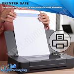 ظرف أبيض لاصق ورق 90 غم