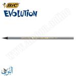 12 قلم رصاص اسود BIC Evolution Black