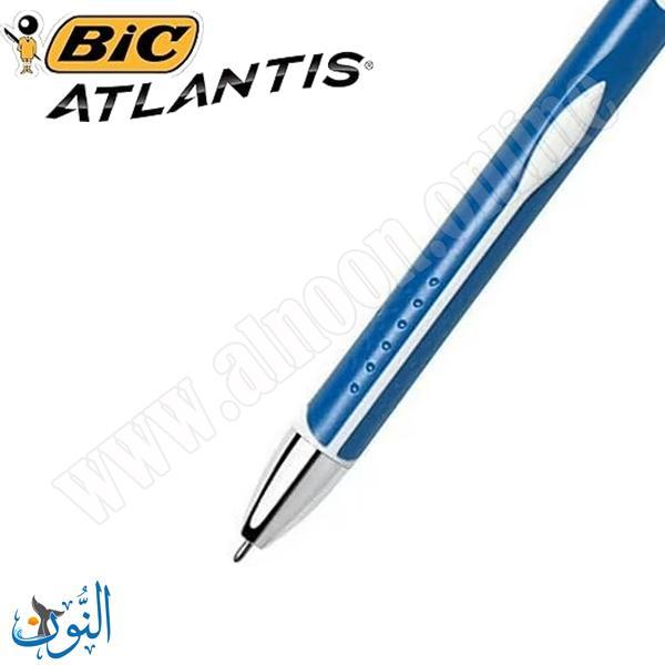 قلم حبر جاف ازرق BIC ATLANTIS EXACT