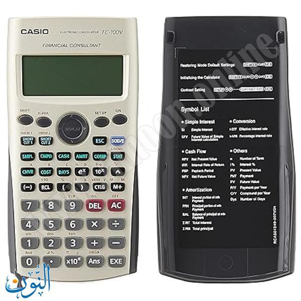 حاسبة مالية CASIO FC-100V