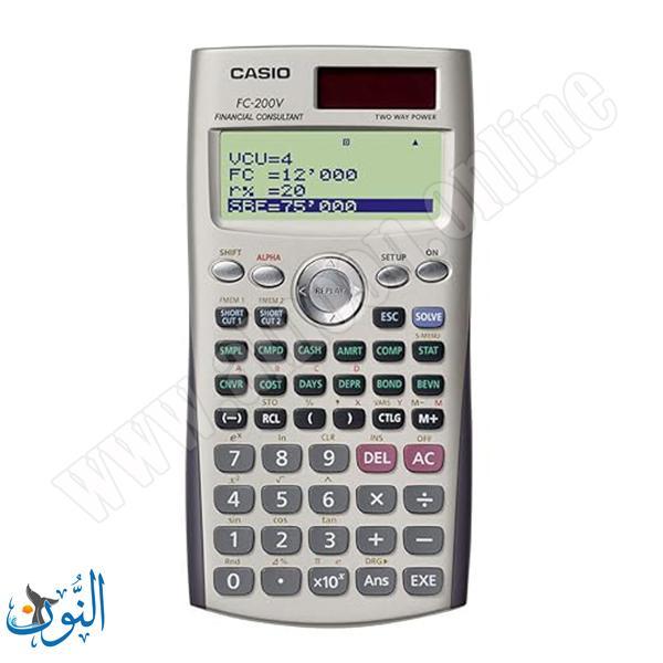 حاسبة مالية CASIO FC-200V
