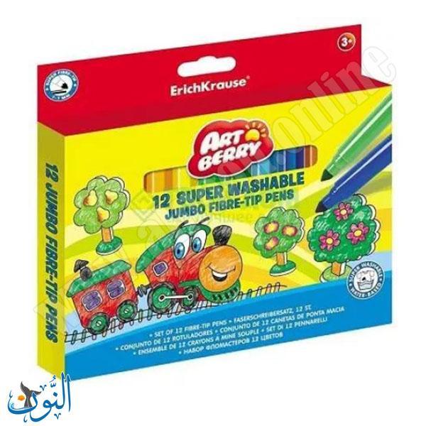 الوان فلوماستر عملاق 12 لون ErichKrause