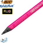 4 اقلام رصاص مع ممحاة BIC FLUO