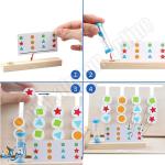 لعبة تحدي الأربعة ألوان