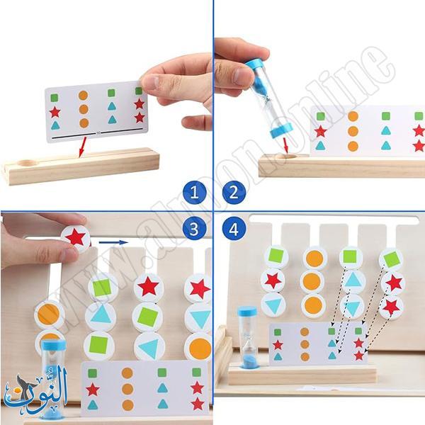 لعبة تحدي الأربعة ألوان