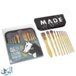 طقم 10فراشي الوان مائية مع حقيبة ماريس