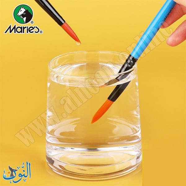 طقم 6 فراشي نايلون للطلاب و المبتدئين ماريس