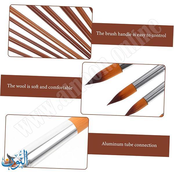 طقم 3 فراشي رأس دائري ماريس