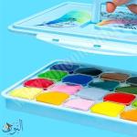 طقم ألوان غواش هلامي مركّز 24 لون عبوات 30 مل ماريس