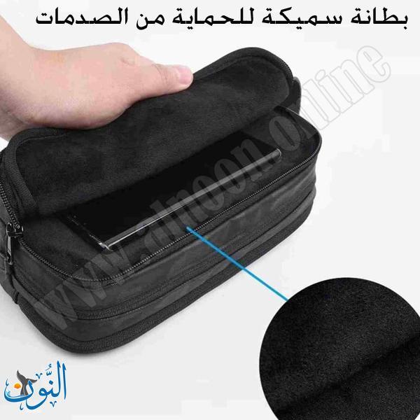 حقيبة يد ثلاث طبقات مع قفل بصمة Fingerprint Bag G901