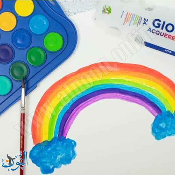 الوان مائية 24 لون GIOTTO ACQUERELLI