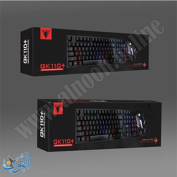 طقم ماوس مع لوحة مفاتيح JEDEL GAMING GK110+