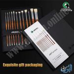 طقم الرسم الاحترافي الفاخر 12 فرشاة ماريس