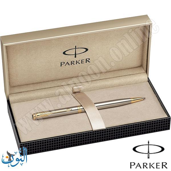 قلم حبر جاف علاقة ذهبية PARKER INSIGNIA S/STL GT