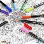 أقلام حبر 0.4 ملم 12 لون BIC intensity fine