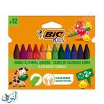 الوان شمع عملاق 12 لون BIC