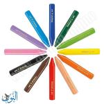 الوان شمع عملاق 12 لون BIC
