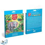 الوان خشب عملاق 12 لون مع براية ErichKrause