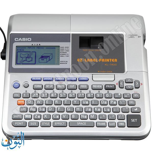 طابعة ملصقات CASIO KL-7400