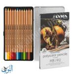 الوان  خشب 12 لون LYRA Polycolor pencils