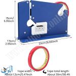 ماكنة ربط أكياس مع شفرة