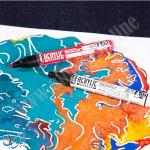 طقم أقلام اكريليك 12 لون pebeo Acrylic Marker