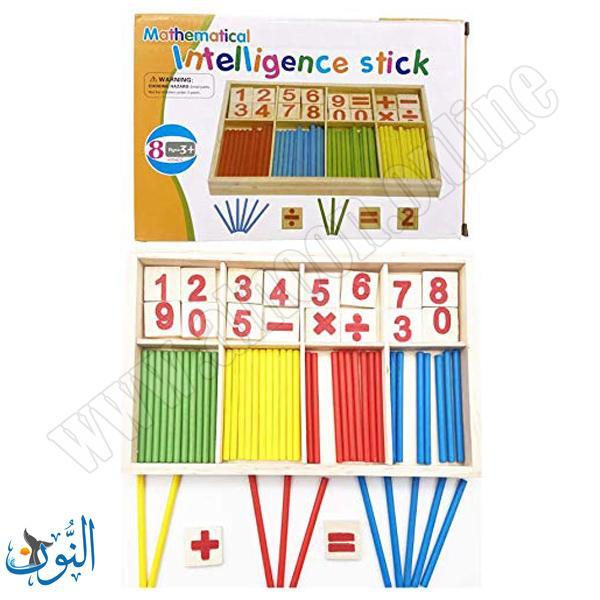 أعواد الرياضيات الخشبية