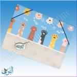 ملف كرتون مع مغيطة miau Day - قياس A4 -