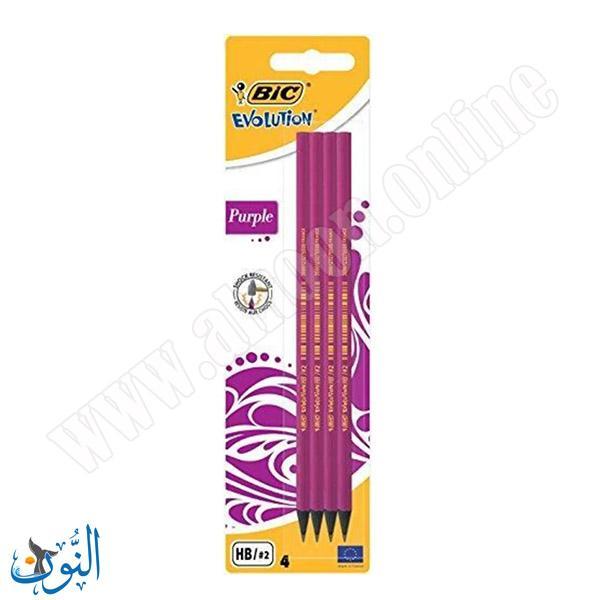 4 أقلام رصاص MISS BIC