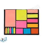 ورق ملاحظات لاصق 6 اشكال B5