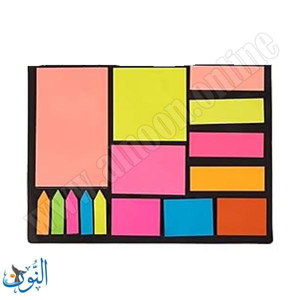 ورق ملاحظات لاصق 6 اشكال B5